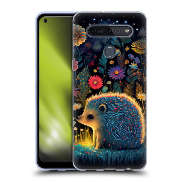 JK Stewart Graphics Little Hedgehog Soft Gel Case for LG K51S