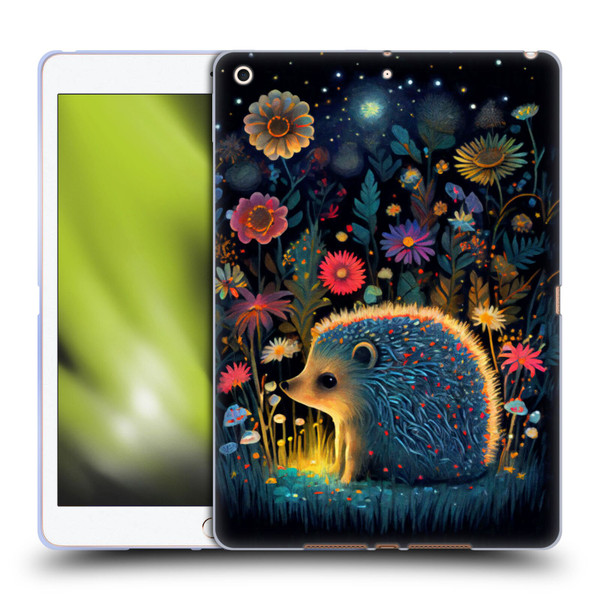 JK Stewart Graphics Little Hedgehog Soft Gel Case for Apple iPad 10.2 2019/2020/2021