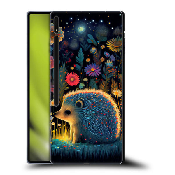 JK Stewart Graphics Little Hedgehog Soft Gel Case for Samsung Galaxy Tab S8 Ultra