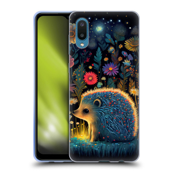 JK Stewart Graphics Little Hedgehog Soft Gel Case for Samsung Galaxy A02/M02 (2021)