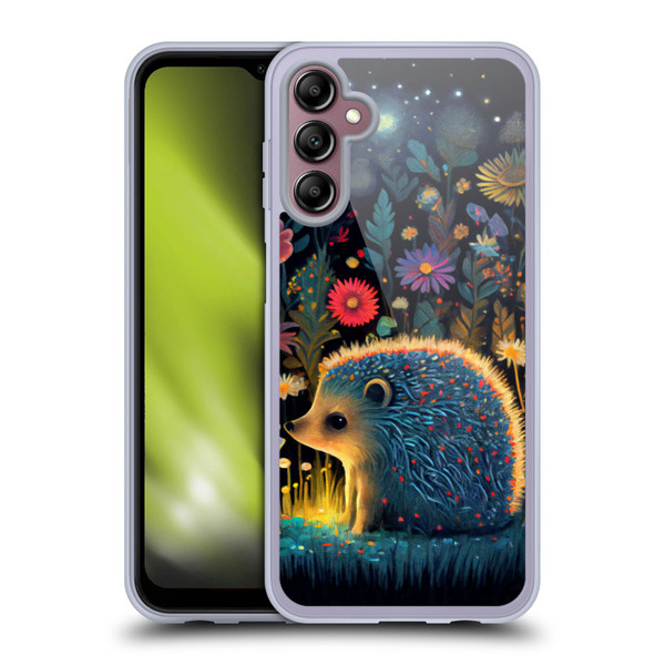 JK Stewart Graphics Little Hedgehog Soft Gel Case for Samsung Galaxy A14 5G