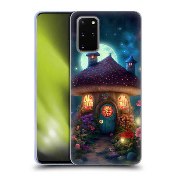 JK Stewart Graphics Mushroom House Soft Gel Case for Samsung Galaxy S20+ / S20+ 5G