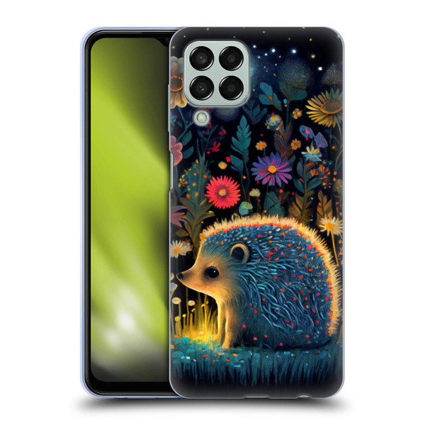 JK Stewart Graphics Little Hedgehog Soft Gel Case for Samsung Galaxy M33 (2022)