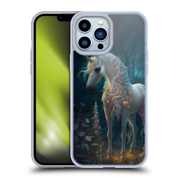 JK Stewart Key Art Unicorn Soft Gel Case for Apple iPhone 13 Pro Max