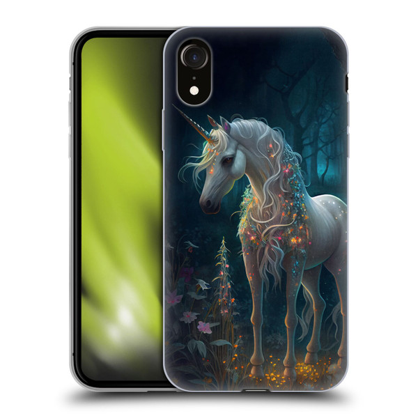 JK Stewart Key Art Unicorn Soft Gel Case for Apple iPhone XR