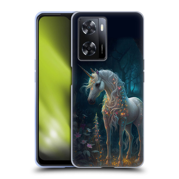 JK Stewart Key Art Unicorn Soft Gel Case for OPPO A57s
