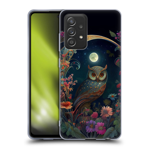 JK Stewart Key Art Owl Soft Gel Case for Samsung Galaxy A52 / A52s / 5G (2021)