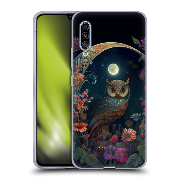 JK Stewart Key Art Owl Soft Gel Case for Samsung Galaxy A90 5G (2019)