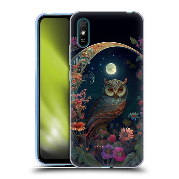 JK Stewart Key Art Owl Soft Gel Case for Xiaomi Redmi 9A / Redmi 9AT