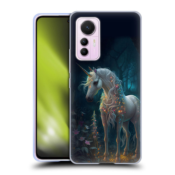 JK Stewart Key Art Unicorn Soft Gel Case for Xiaomi 12 Lite