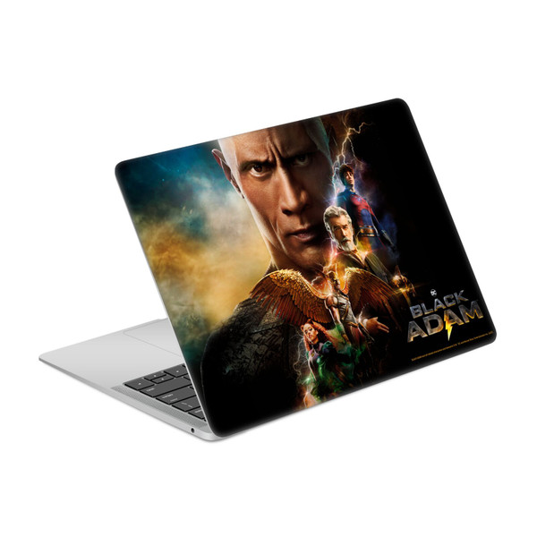 Black Adam Graphic Art Lightning Logo Vinyl Sticker Skin Decal Cover for Apple MacBook Air 13.3" A1932/A2179