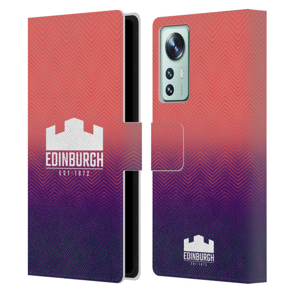 Edinburgh Rugby Graphic Art Training Leather Book Wallet Case Cover For Xiaomi 12