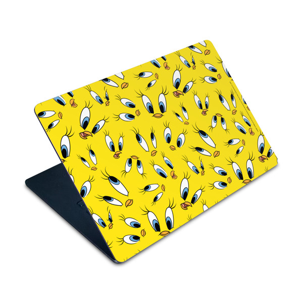 Looney Tunes Graphics and Characters Tweety Pattern Vinyl Sticker Skin Decal Cover for Apple MacBook Air 15" M2 2023 