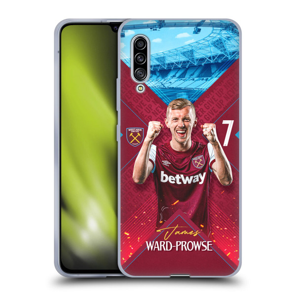 West Ham United FC 2023/24 First Team James Ward-Prowse Soft Gel Case for Samsung Galaxy A90 5G (2019)