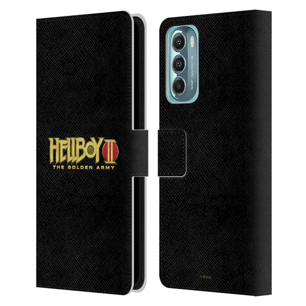 Hellboy II Graphics Logo Leather Book Wallet Case Cover For Motorola Moto G Stylus 5G (2022)