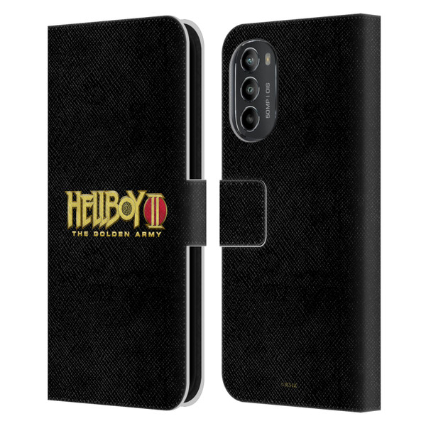 Hellboy II Graphics Logo Leather Book Wallet Case Cover For Motorola Moto G82 5G