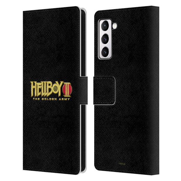 Hellboy II Graphics Logo Leather Book Wallet Case Cover For Samsung Galaxy S21+ 5G