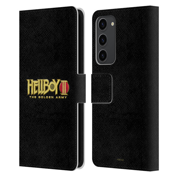Hellboy II Graphics Logo Leather Book Wallet Case Cover For Samsung Galaxy S23+ 5G