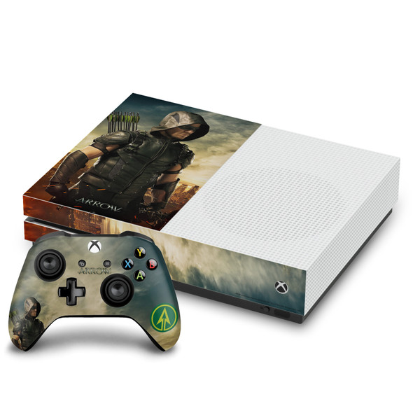 Arrow TV Series Posters Season 4 Vinyl Sticker Skin Decal Cover for Microsoft One S Console & Controller