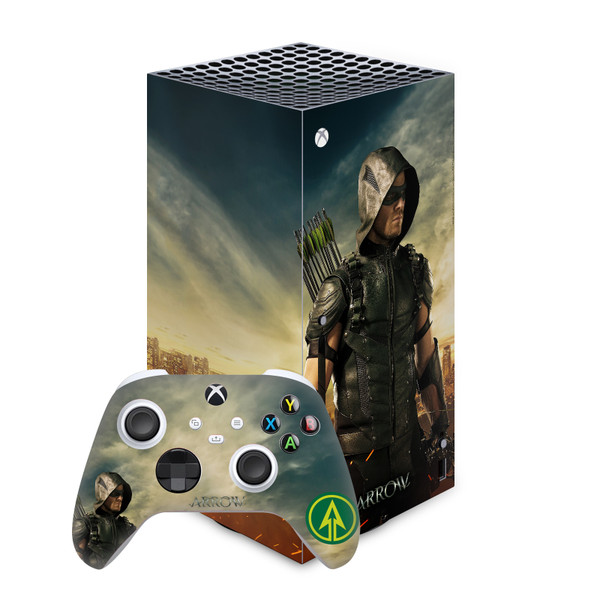 Arrow TV Series Posters Season 4 Vinyl Sticker Skin Decal Cover for Microsoft Series X Console & Controller