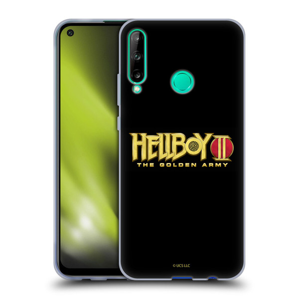 Hellboy II Graphics Logo Soft Gel Case for Huawei P40 lite E