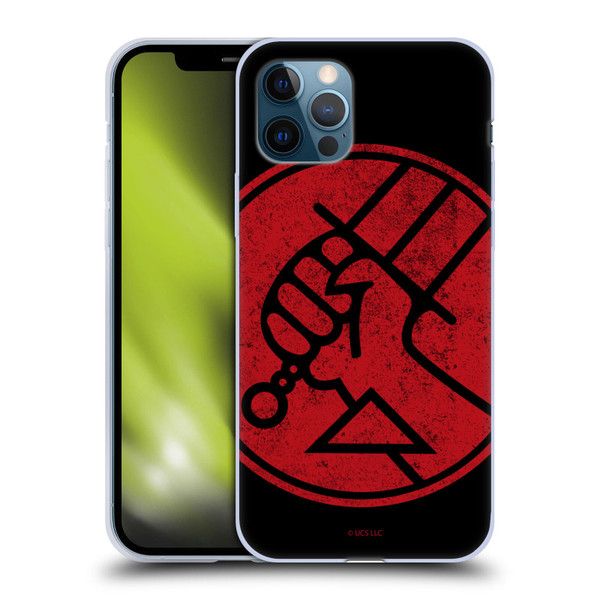 Hellboy II Graphics BPRD Distressed Soft Gel Case for Apple iPhone 12 / iPhone 12 Pro