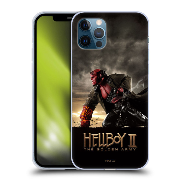 Hellboy II Graphics Key Art Poster Soft Gel Case for Apple iPhone 12 / iPhone 12 Pro