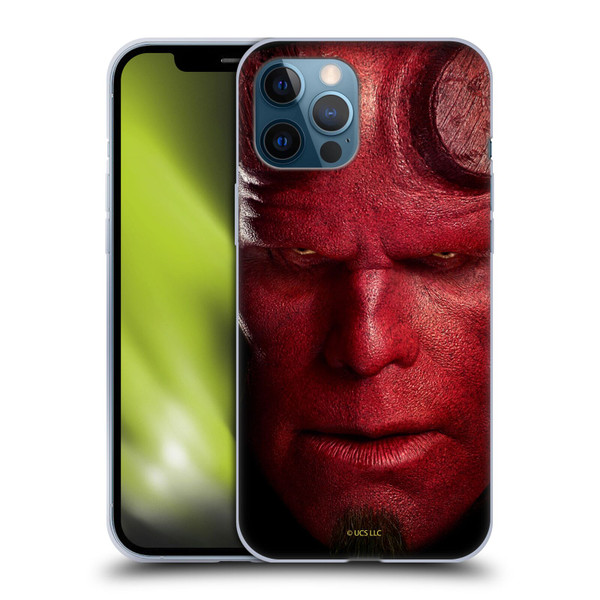 Hellboy II Graphics Face Portrait Soft Gel Case for Apple iPhone 12 Pro Max