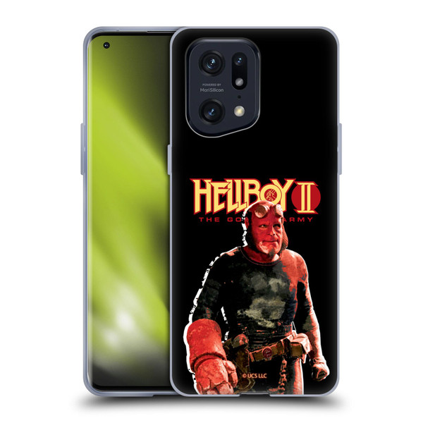 Hellboy II Graphics The Samaritan Soft Gel Case for OPPO Find X5 Pro