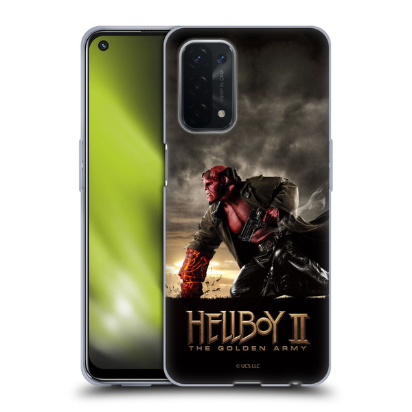 Hellboy II Graphics Key Art Poster Soft Gel Case for OPPO A54 5G