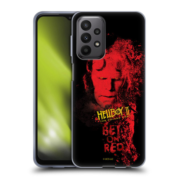 Hellboy II Graphics Bet On Red Soft Gel Case for Samsung Galaxy A23 / 5G (2022)