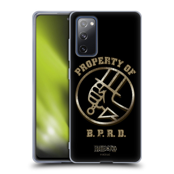 Hellboy II Graphics Property of BPRD Soft Gel Case for Samsung Galaxy S20 FE / 5G