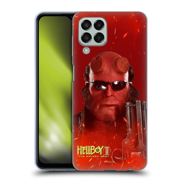 Hellboy II Graphics Right Hand of Doom Soft Gel Case for Samsung Galaxy M33 (2022)