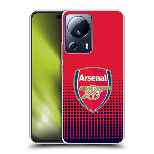 Arsenal FC Crest 2 Fade Soft Gel Case for Xiaomi 13 Lite 5G