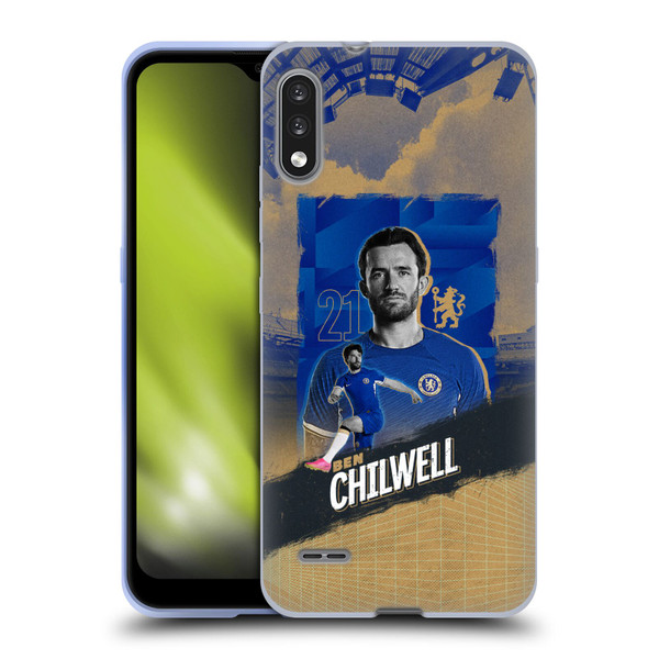 Chelsea Football Club 2023/24 First Team Ben Chilwell Soft Gel Case for LG K22