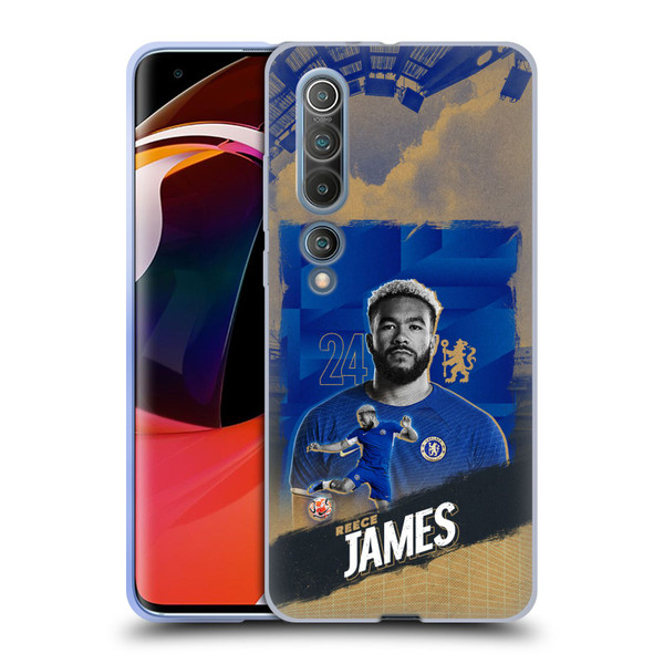 Chelsea Football Club 2023/24 First Team Reece James Soft Gel Case for Xiaomi Mi 10 5G / Mi 10 Pro 5G
