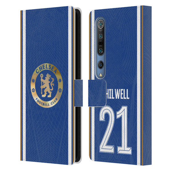 Chelsea Football Club 2023/24 Players Home Kit Ben Chilwell Leather Book Wallet Case Cover For Xiaomi Mi 10 5G / Mi 10 Pro 5G