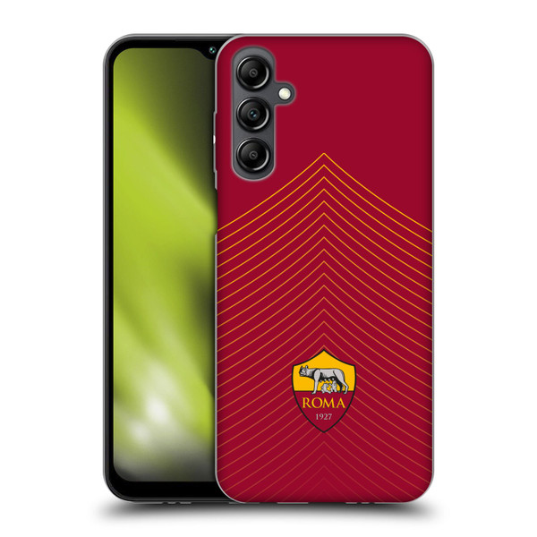 AS Roma Crest Graphics Arrow Soft Gel Case for Samsung Galaxy M14 5G