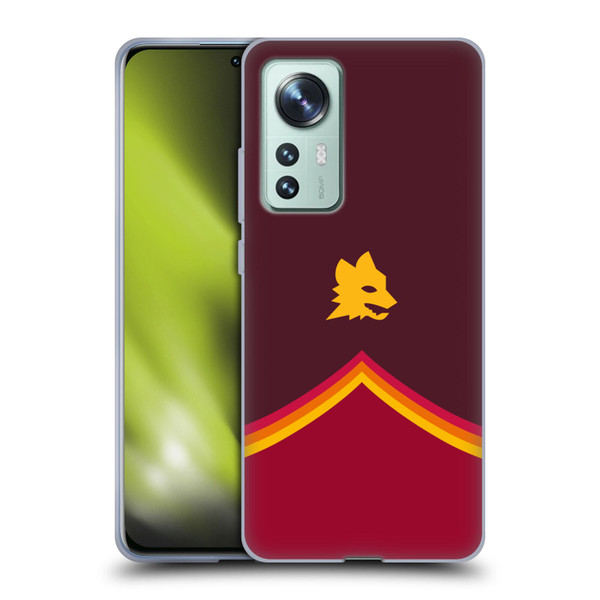 AS Roma Crest Graphics Wolf Soft Gel Case for Xiaomi 12