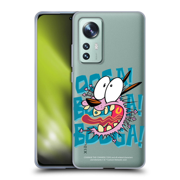 Courage The Cowardly Dog Graphics Spooked Soft Gel Case for Xiaomi 12
