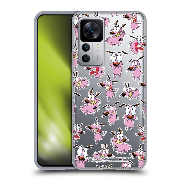 Courage The Cowardly Dog Graphics Pattern Soft Gel Case for Xiaomi 12T 5G / 12T Pro 5G / Redmi K50 Ultra 5G