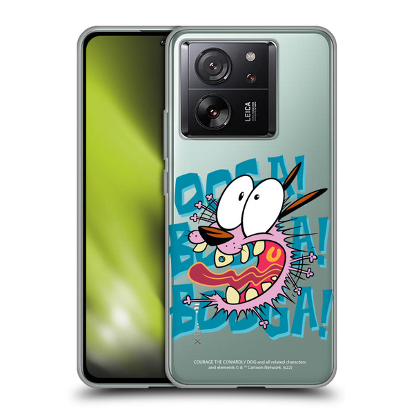 Courage The Cowardly Dog Graphics Spooked Soft Gel Case for Xiaomi 13T 5G / 13T Pro 5G