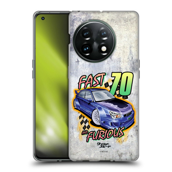 Fast & Furious Franchise Fast Fashion Grunge Retro Soft Gel Case for OnePlus 11 5G