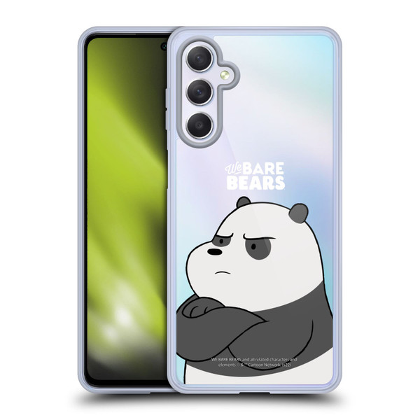 We Bare Bears Character Art Panda Soft Gel Case for Samsung Galaxy M54 5G