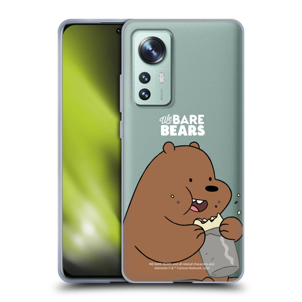 We Bare Bears Character Art Grizzly Soft Gel Case for Xiaomi 12