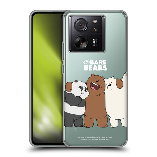 We Bare Bears Character Art Group 1 Soft Gel Case for Xiaomi 13T 5G / 13T Pro 5G