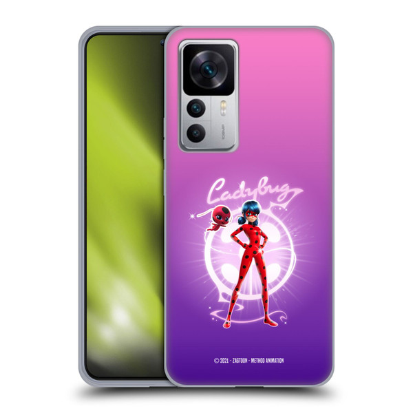 Miraculous Tales of Ladybug & Cat Noir Graphics Ladybug Soft Gel Case for Xiaomi 12T 5G / 12T Pro 5G / Redmi K50 Ultra 5G
