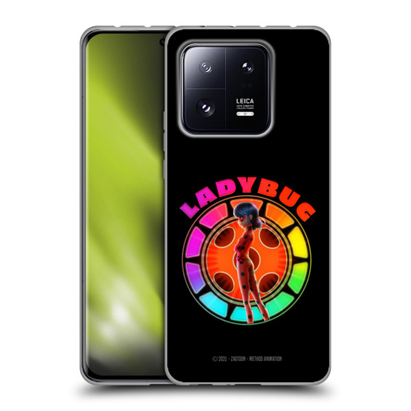 Miraculous Tales of Ladybug & Cat Noir Graphics Rainbow Soft Gel Case for Xiaomi 13 Pro 5G