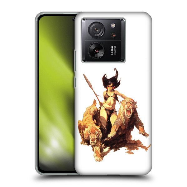 Frank Frazetta Fantasy The Huntress Soft Gel Case for Xiaomi 13T 5G / 13T Pro 5G
