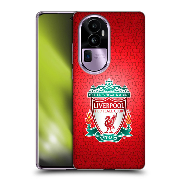 Liverpool Football Club Crest 2 Red Pixel 1 Soft Gel Case for OPPO Reno10 Pro+